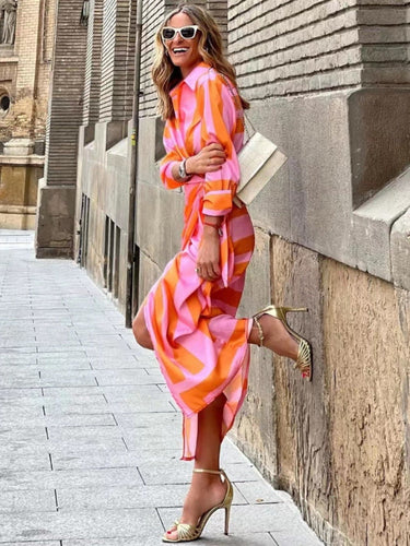 Drune | Sommerkleid mit Gürtel und Kragen