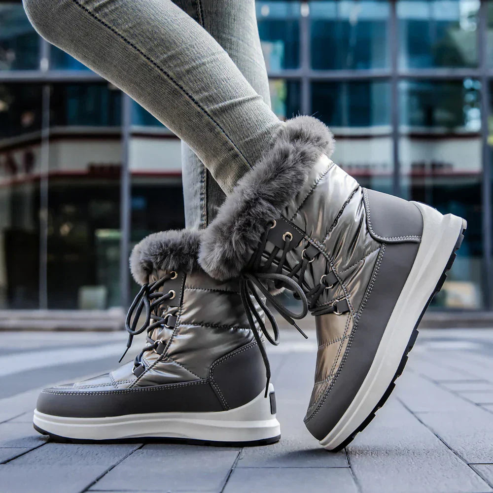 Winter Schnee Stiefel aus Isolierung mit Wärme & Rutschfester Sohle | Drune