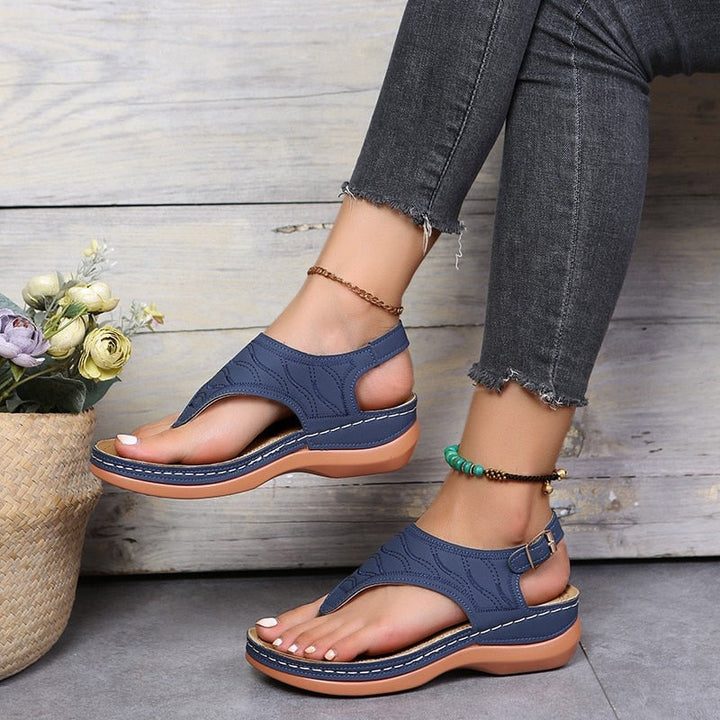 Drune | Damensandalen Mit Ergonomischem Fußbett