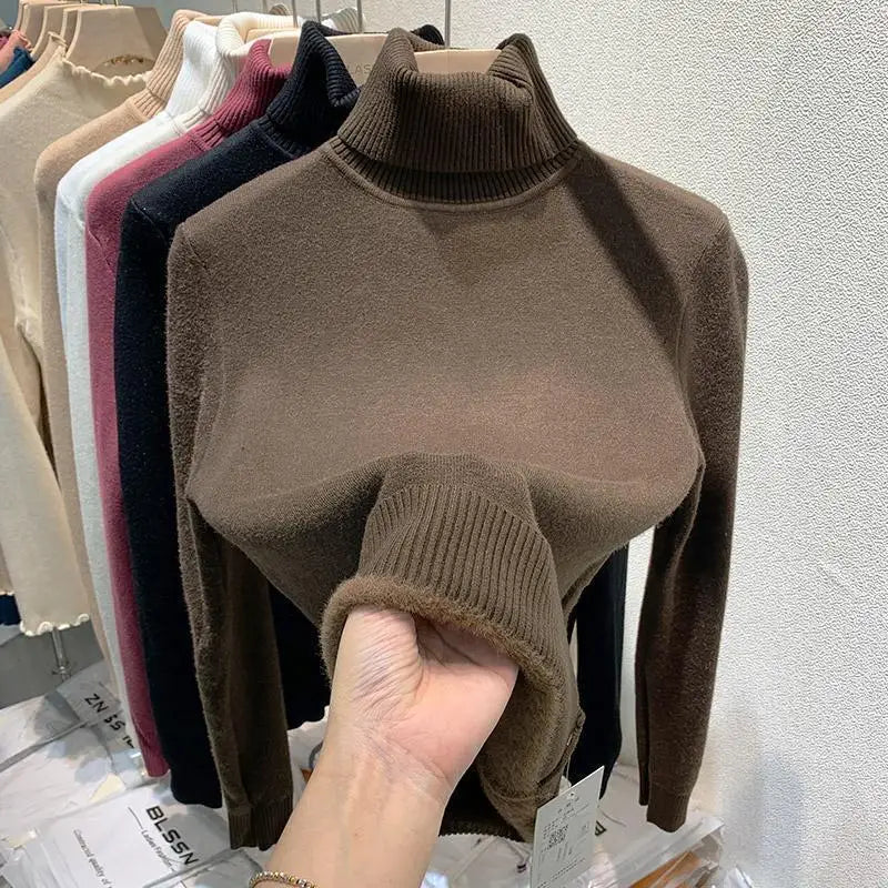 Drune | Rollkragenpullover Modisch Warm Herbst Winter Elegant