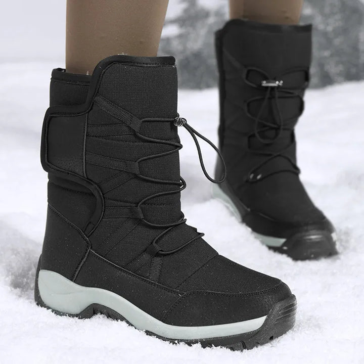 Drune | Stiefel wasserabweisend isolierte Fütterung Wadenhoch robuste Sohle