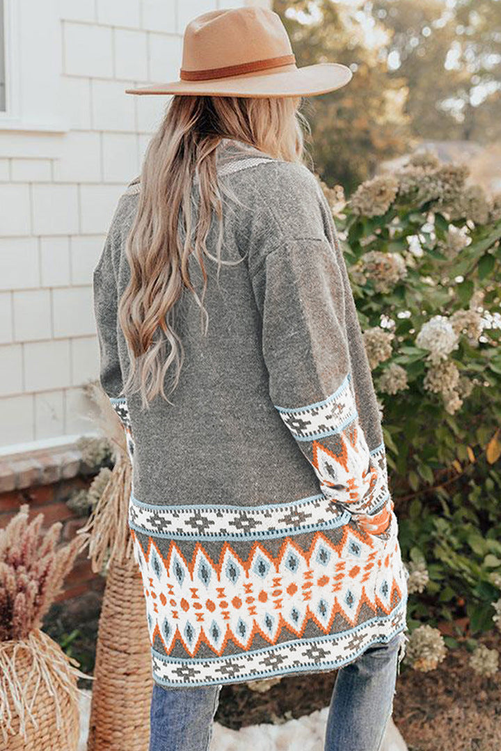 Drune | Strick-Midilanger Cardigan