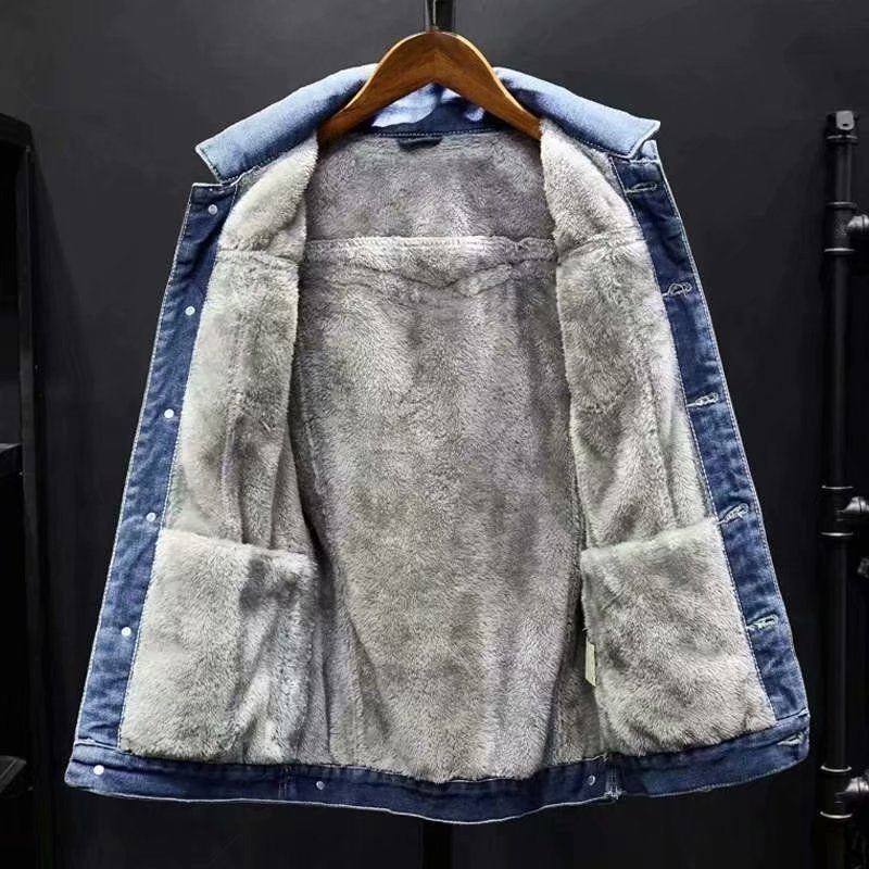 Drune | Winter Herren Denim Jacke