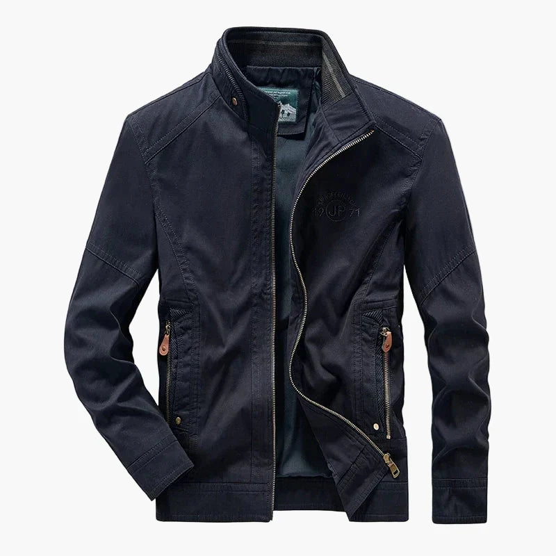 Drune | Übergangsjacke Casual Streetwear mit Stehkragen - Stilvolle Freizeitjacke für Alltag und Outdoor