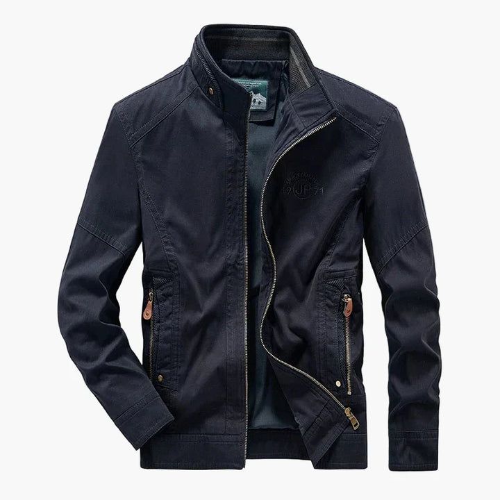 Drune | Übergangsjacke Casual Streetwear mit Stehkragen - Stilvolle Freizeitjacke für Alltag und Outdoor