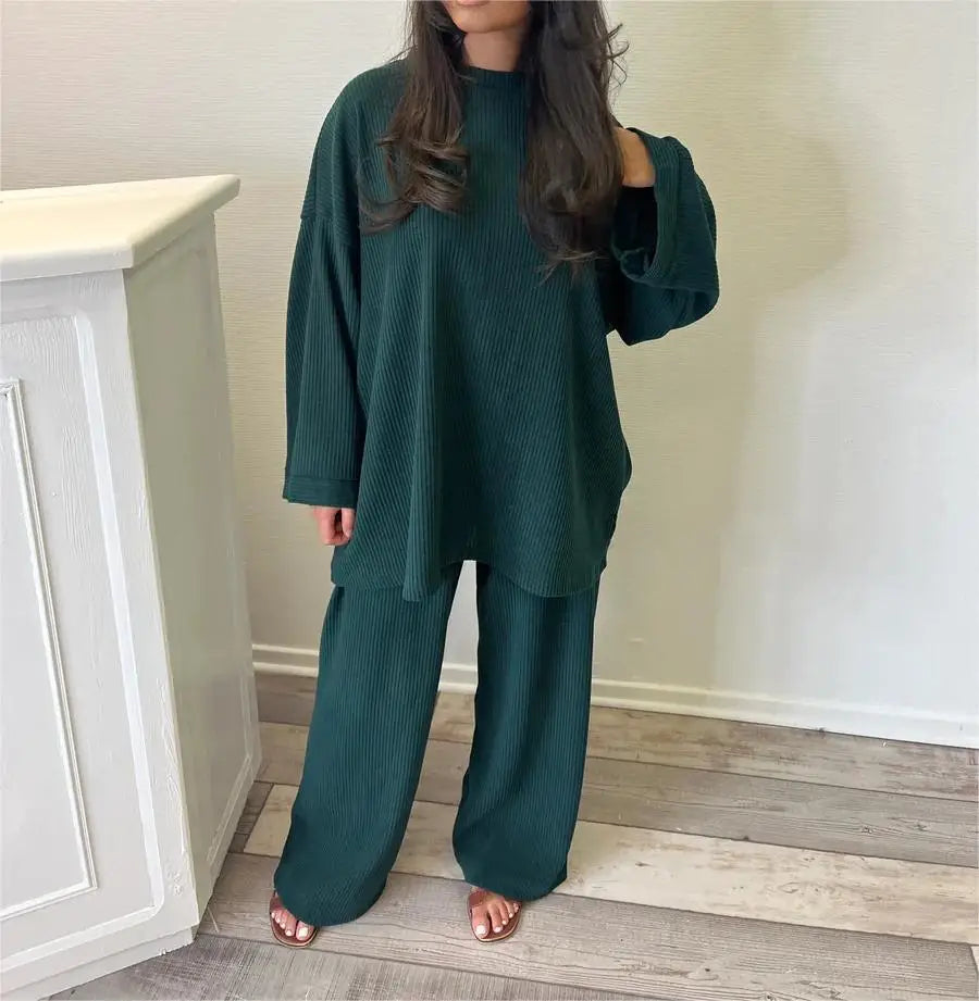Drune | Komfort: Damen Corduroy Zweiteiler