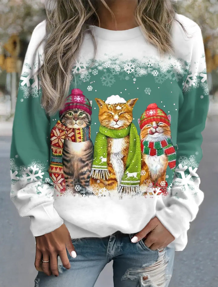 Drune | Pullover mit Weihnachtsmotiv
