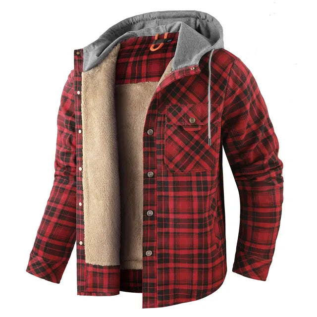 Drune | Lässige Herbst Karierte Hemd Jacke für Unisex