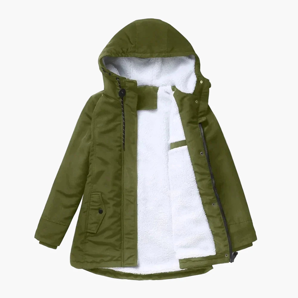 Drune | Winterjacke mit Kapuze - Modische Freizeitjacke für Herbst und Winter