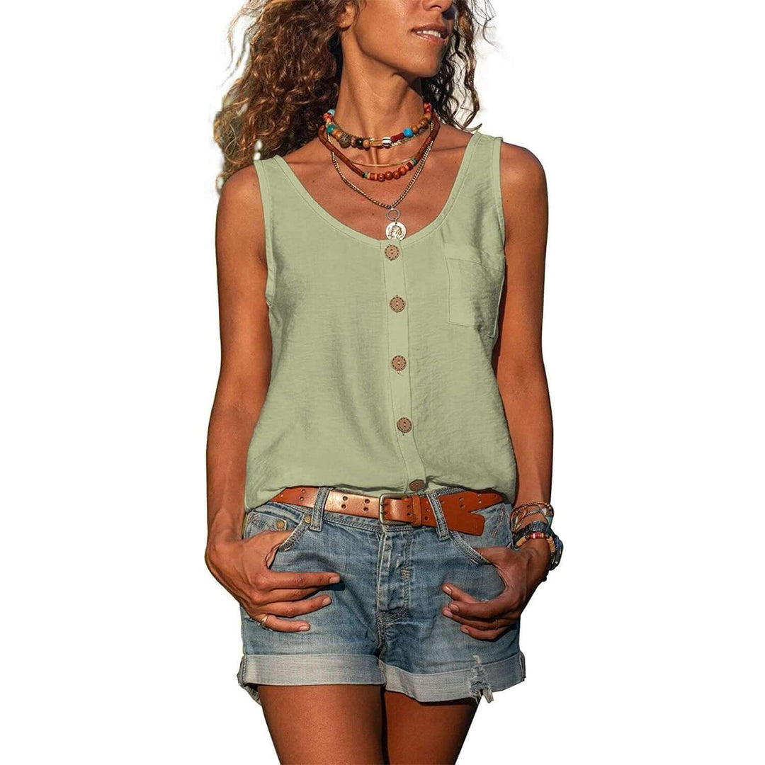 Drune | Modisch Elegantes Damen Tanktop