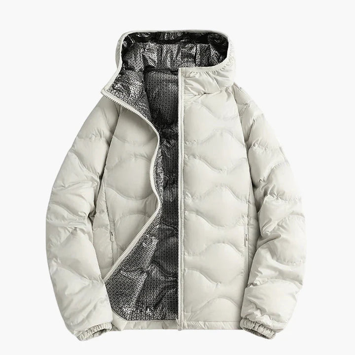 Drune | Steppjacke mit Kapuze - Winter Outdoor Freizeitjacke