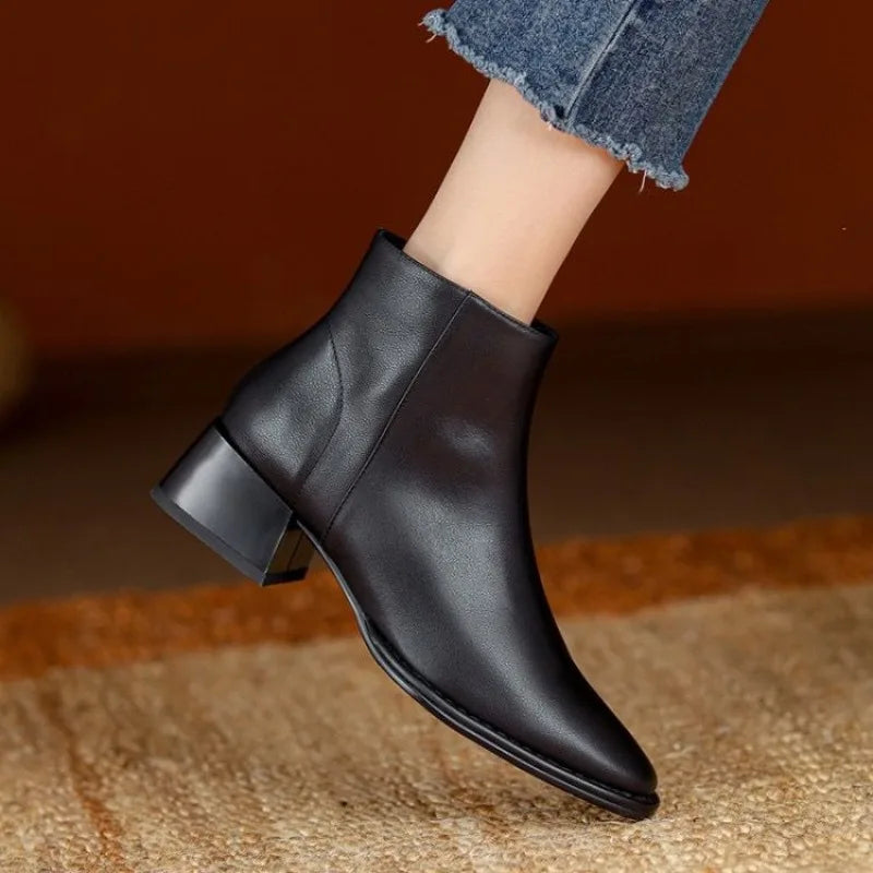 Drune | Chunky Absatz Stiefeletten