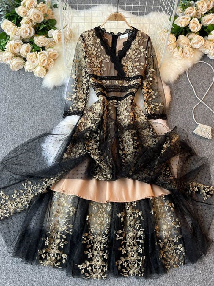 Drune | Glaub an alles Midi Kleid
