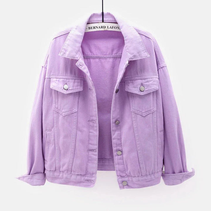 Drune | klassische Damen Jeansjacke in vielen Farben