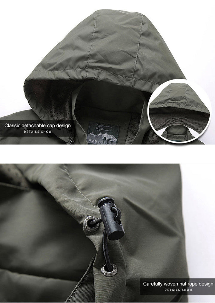 Drune | Herren Kapuzen Freizeitjacke
