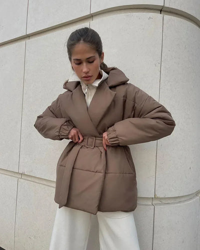Drune - Pufferjacke - Mit Gürtel