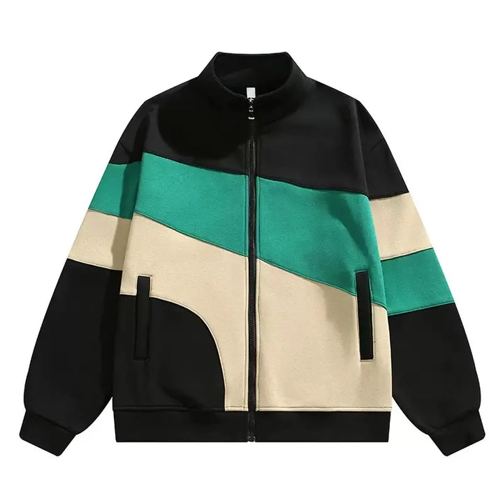 Drune | Sportjacke mit Reißverschluss und Farbblockierung - Ardan