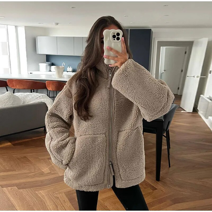 Drune | Warme Fleece Jacke