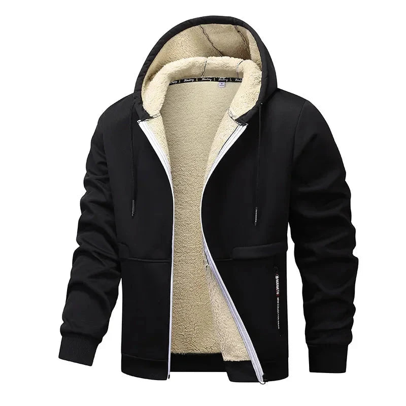 Drune | Wärmende Kapuzenjacke mit Fleecefutter für Herren