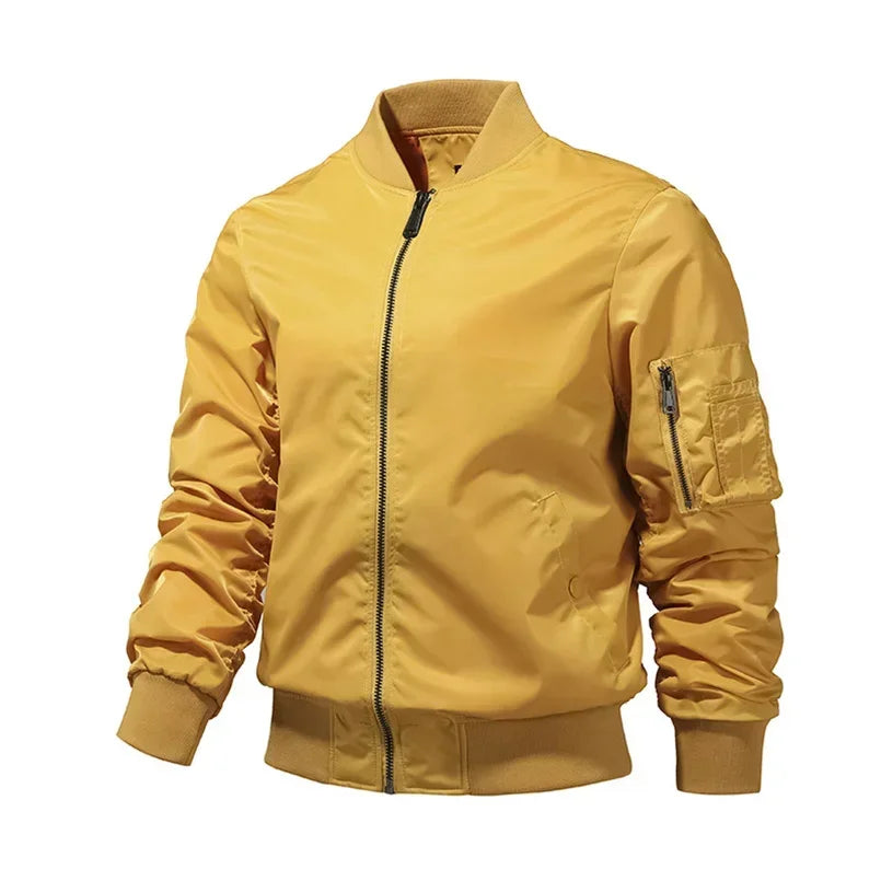 Drune | Herren Weinlese Wasserdichte Bomberjacke