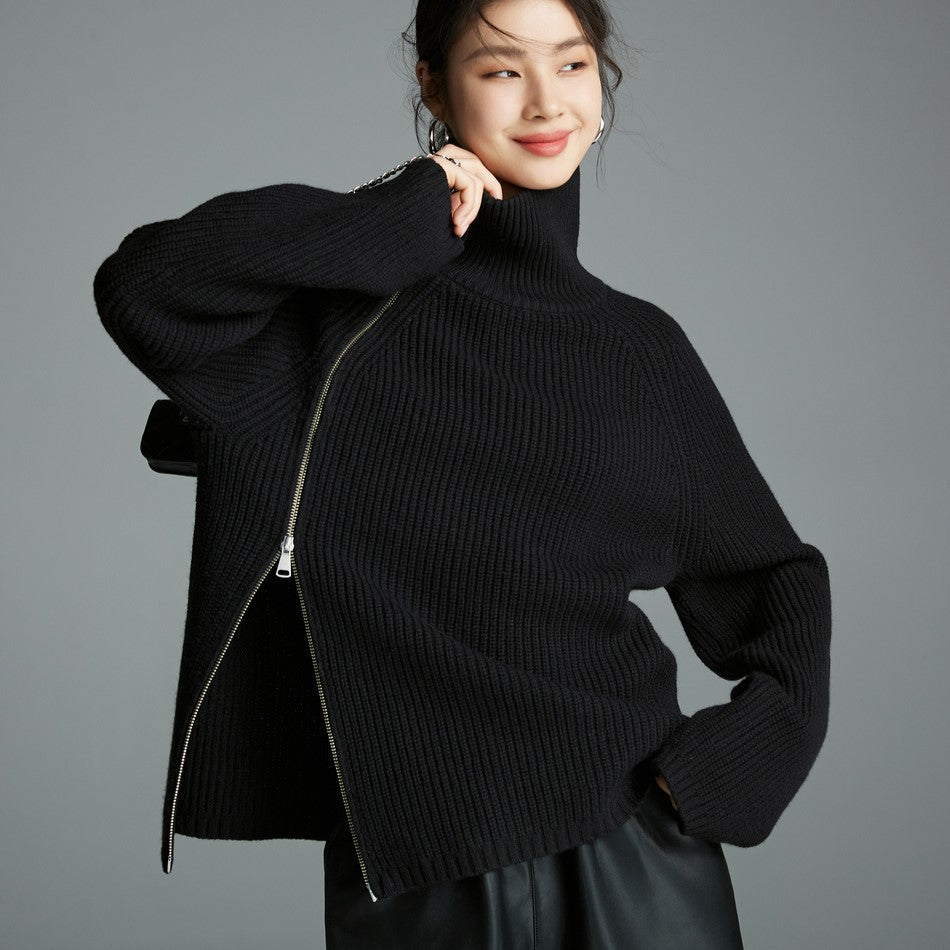 Drune | Damen Rollkragenpullover