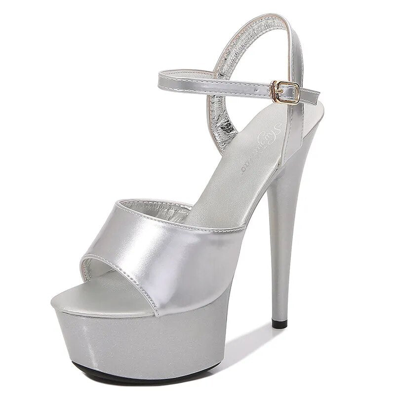 Drune | Linger Like A Tattoo Kiss Pump Sandalen