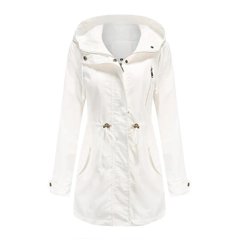 Drune | Baumwoll Trenchcoat Mit Kapuze
