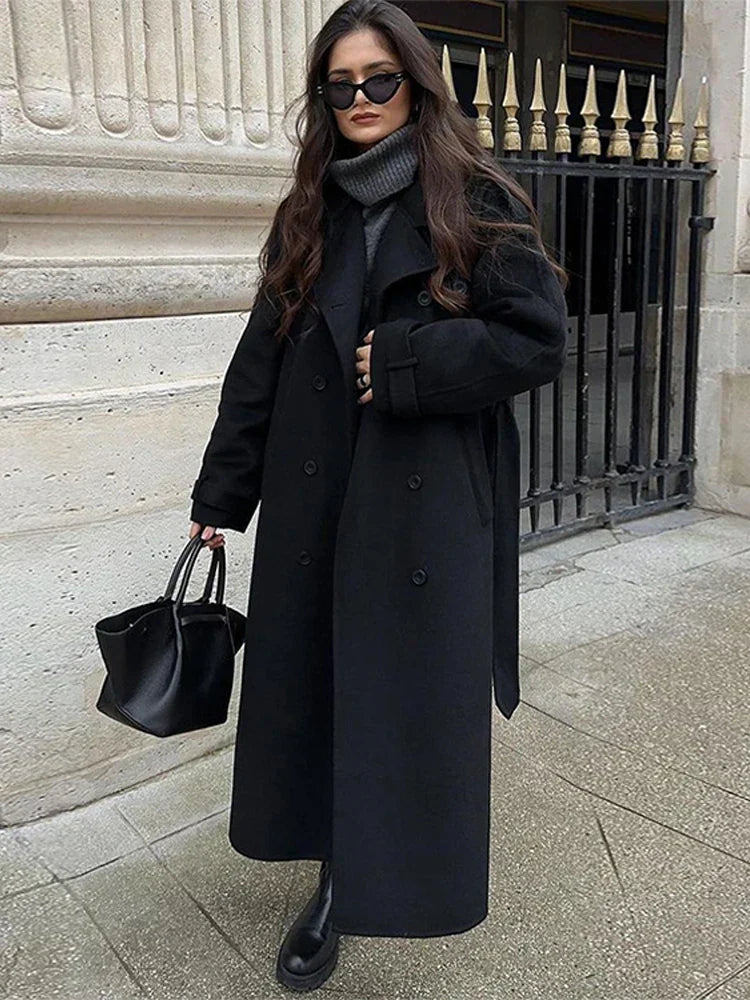 Drune | Woolly Coat - Damenmantel für Herbst und Winter