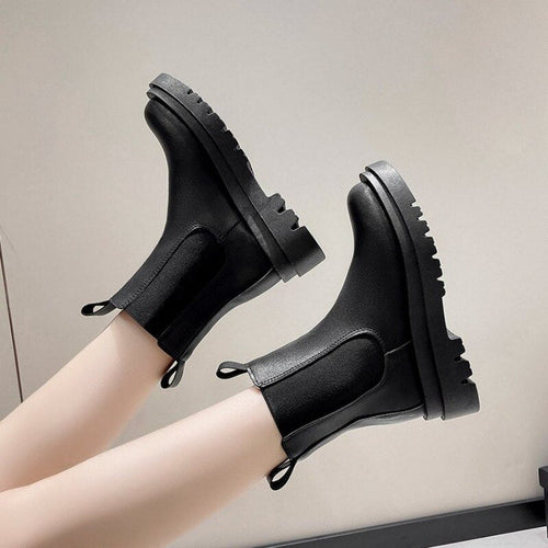 Drune Damen Ritterstiefel - Kniehohe Stiefel im Retro-Stil mit robustem Absatz
