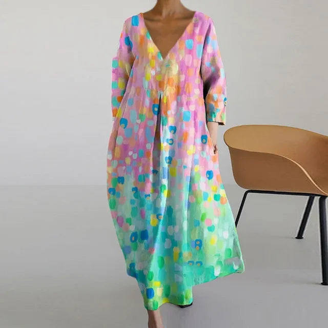 Drune | Weiche, Bunte Kleid