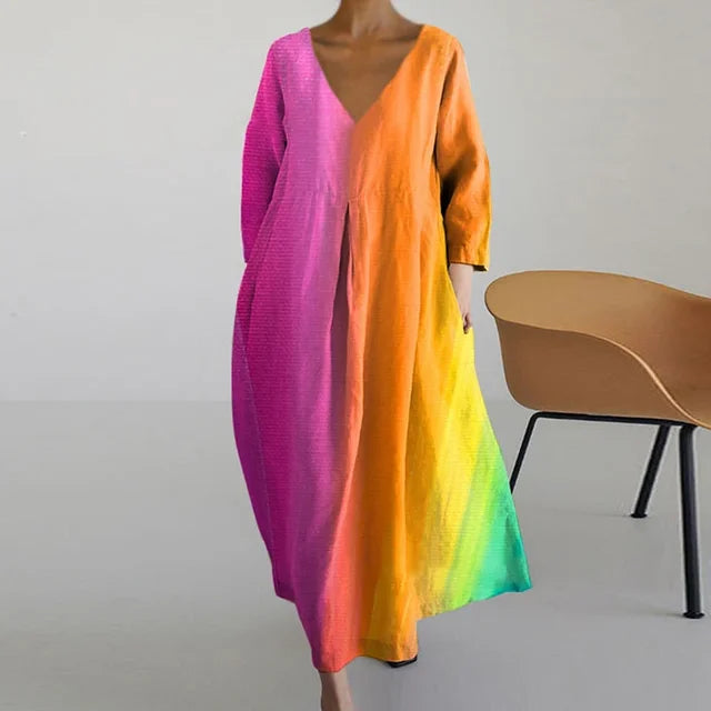 Drune | Weiche, Bunte Kleid