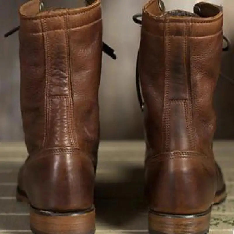 Drune | Winterstiefel mit Schnürung und warmem Futter