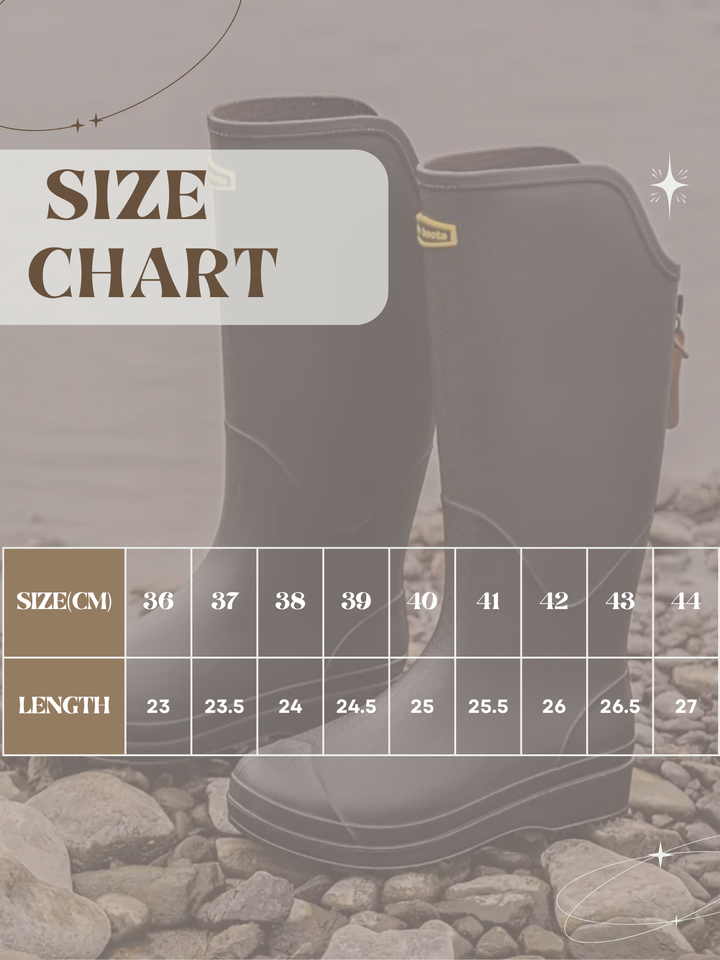 Drune | Wasserdichte Gummistiefel für Frauen - Leichtgewicht