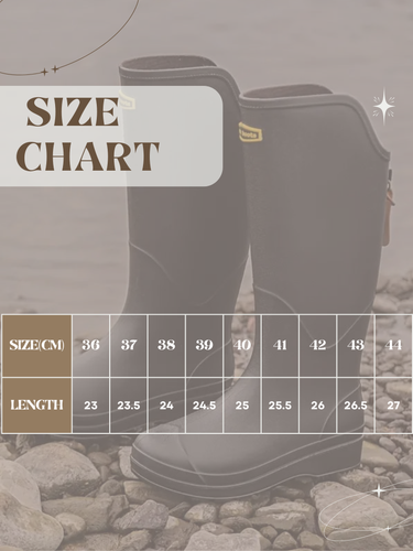 Drune | Wasserdichte Gummistiefel für Frauen - Leichtgewicht