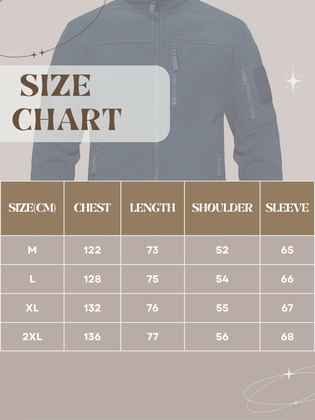 Drune | Fleecejacke für Herren - Thermal, Hochkragen - Reguläre Passform