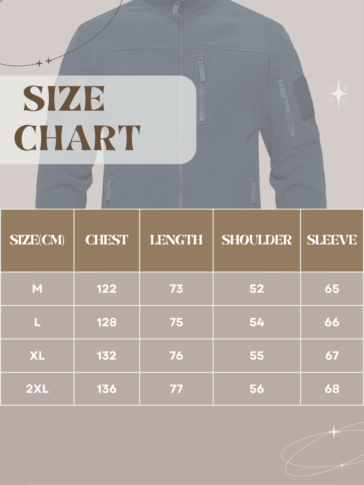 Drune | Fleecejacke für Herren - Thermal, Hochkragen - Reguläre Passform