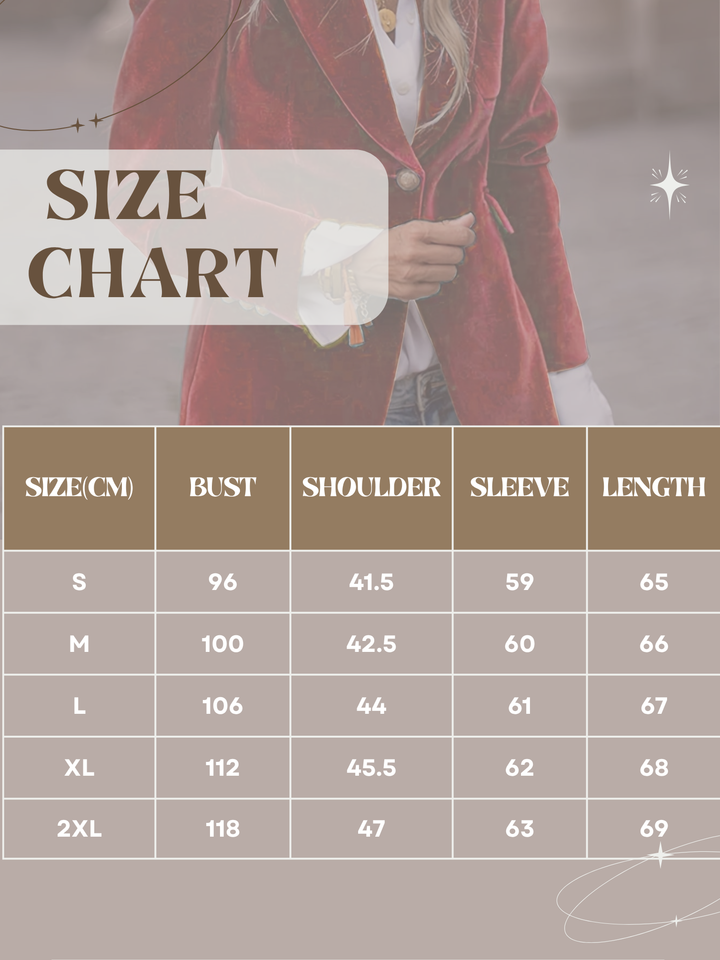 Drune | Samt Blazer für Damen - Maßgeschneiderte Passform, Goldene Knopfakzente