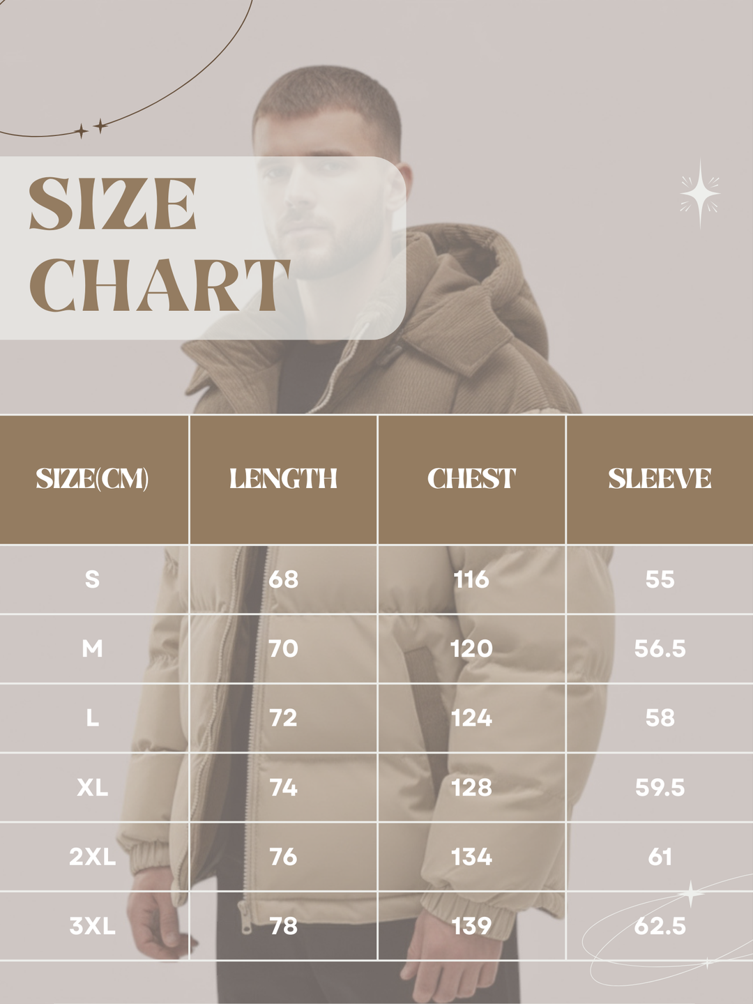 Drune | Winterjacke für Herren, Fleece-Futter, abnehmbarer Kapuze - Isoliert