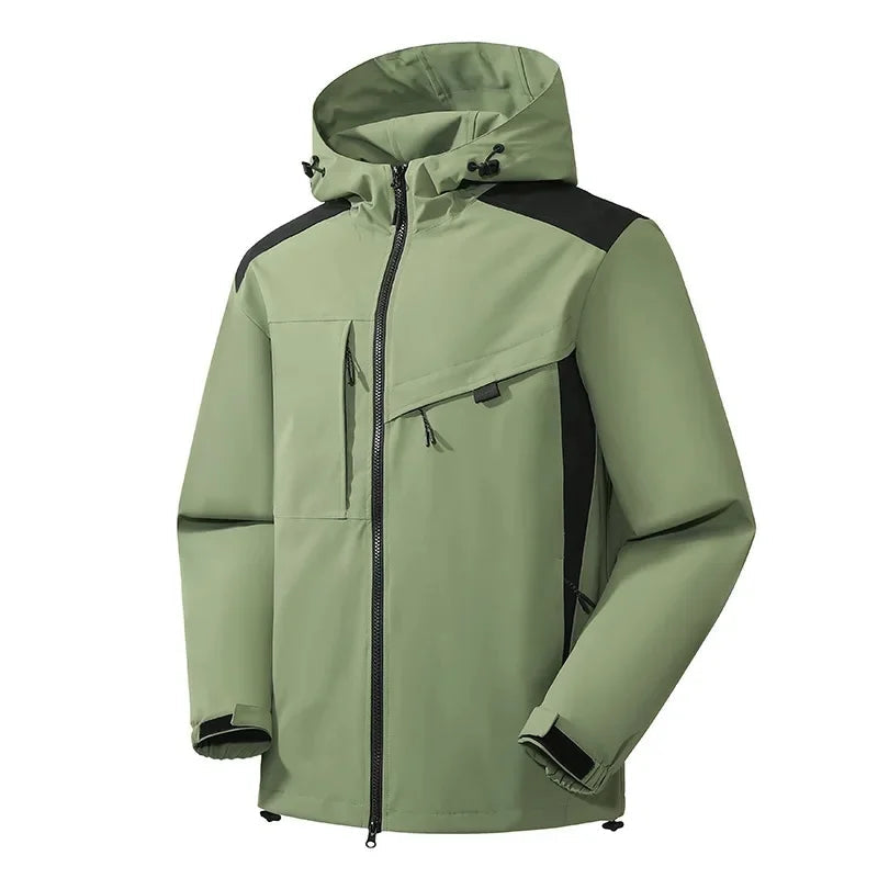 Drune | Herren Skijacke - Lockere Passform, Kapuzendesign Winter