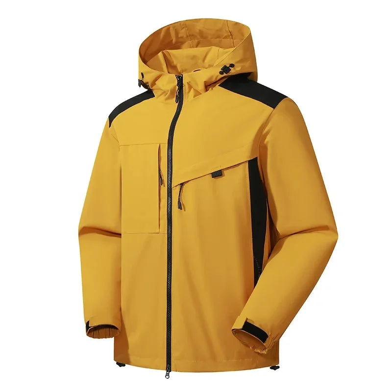 Drune | Herren Skijacke - Lockere Passform, Kapuzendesign Winter