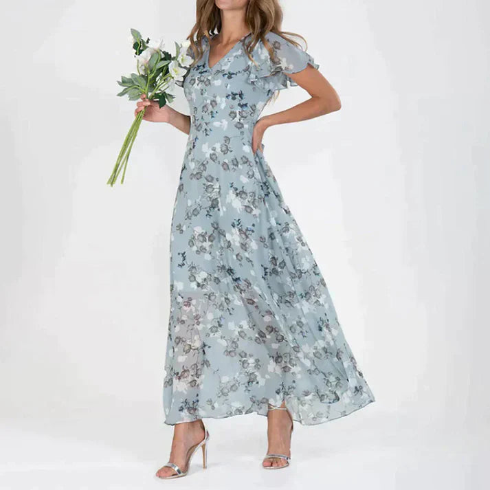 Drune | Blumen Kleid Elegant Sommerstil
