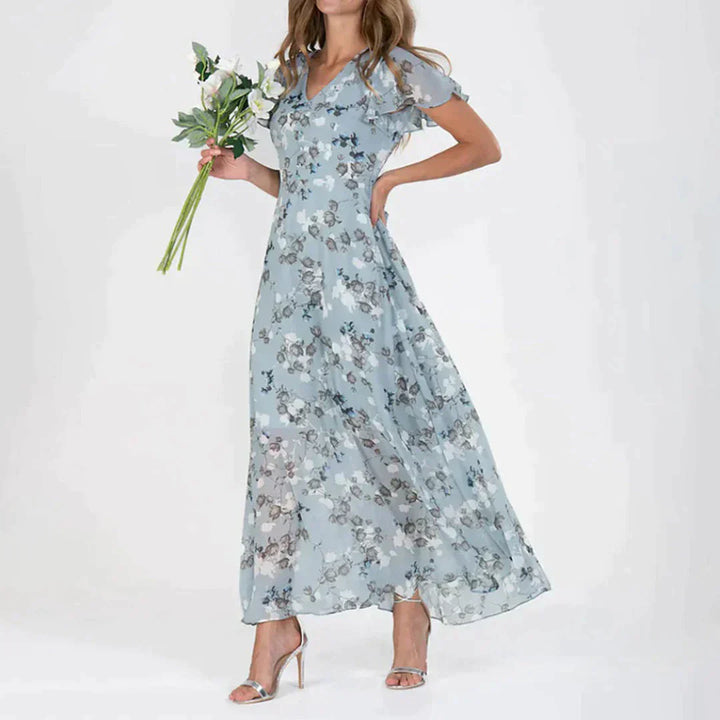 Drune | Elegante Blumen Kleid für Festliche Anlässe