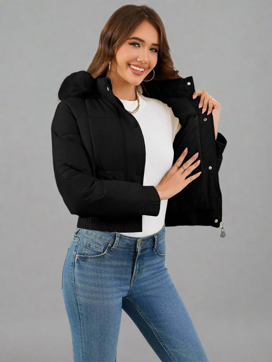 Drune | Schmal geschnittene Steppjacke aus Baumwolle