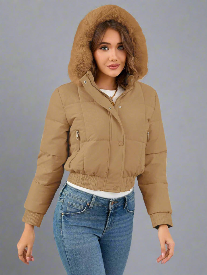 Drune | Schmal geschnittene Steppjacke aus Baumwolle