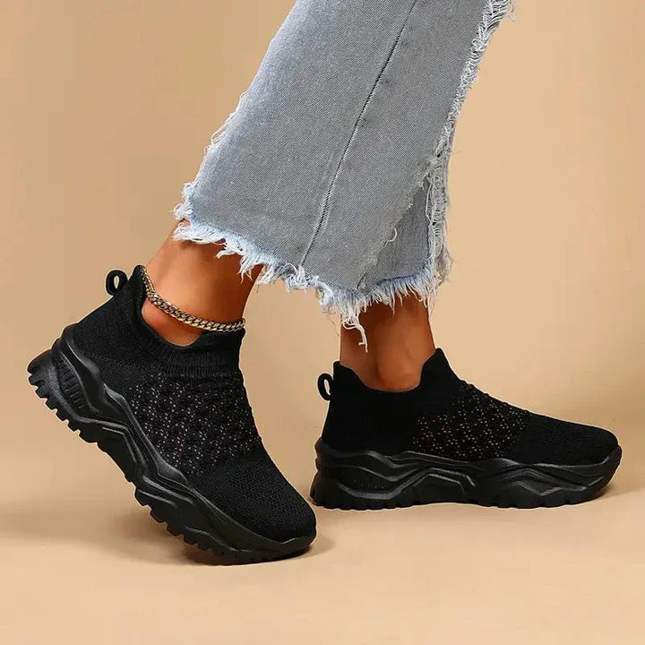 Drune | Slip on Damen Sneaker Atmungsaktiv & Orthopädisch