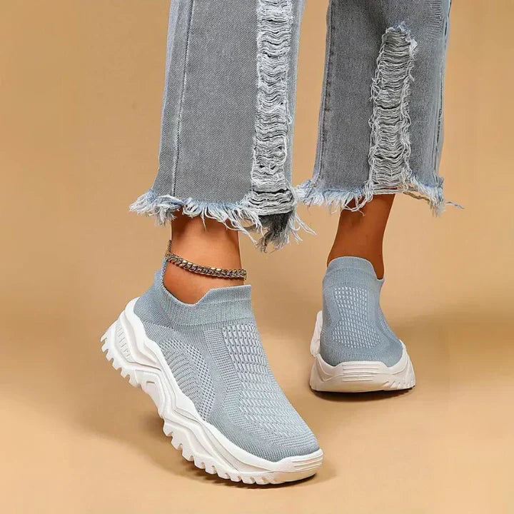 Drune | Slip on Damen Sneaker Atmungsaktiv & Orthopädisch