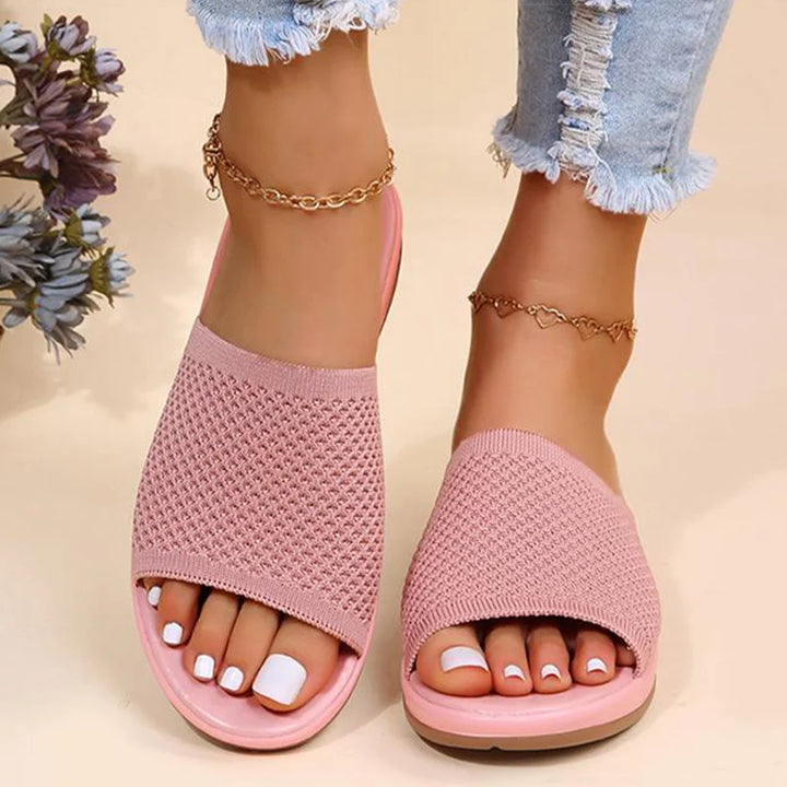 Drune - Flache Sandalen für drinnen und draußen