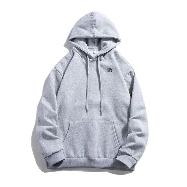 Drune | Beheizter Unisex-Kapuzenpullover in Schwarz