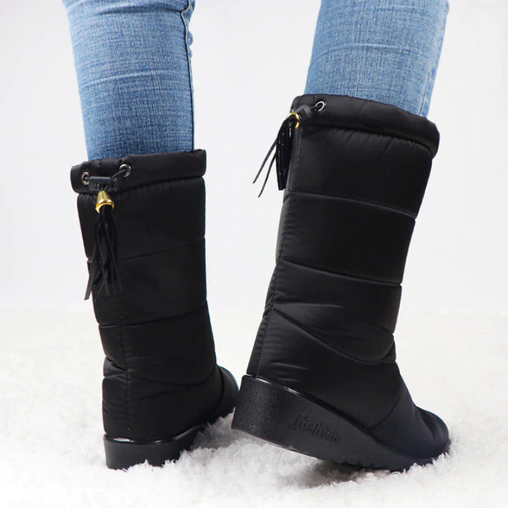 Drune | Damen Wasserdichte Winter Warme Baumwollstiefel