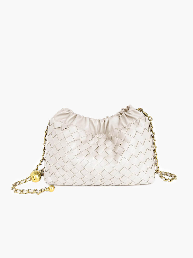 Drune | Luxuriöse Damen Tasche Mit Goldener Kette